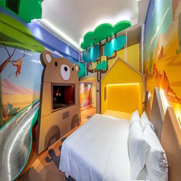 Small Family Vacation Slide Indoor Kids Slide for Kids' Activities