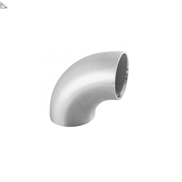 ANSI 316L Stainless Steel Pipe Fittings Butt Welding 90 Degree Elbow Pipe Fitting
