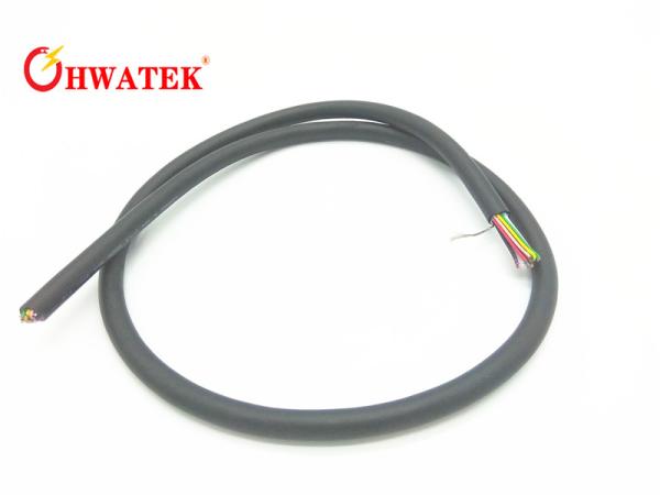 Tinned / Bare Copper Electrical Energy Cable Screened Multiple Core PVC Sheath