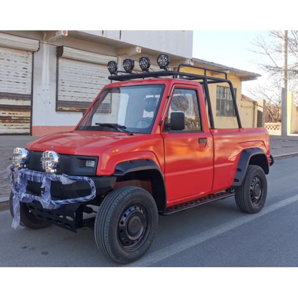 FWD Fully Electric 2WD Pickup Truck For Patroling