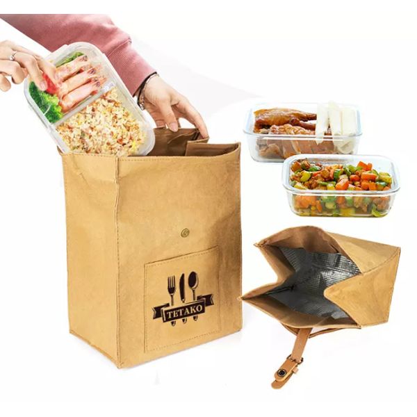 Сумка течебезопасного портативного холста более крутая, многоразовый холст изолированный Tote