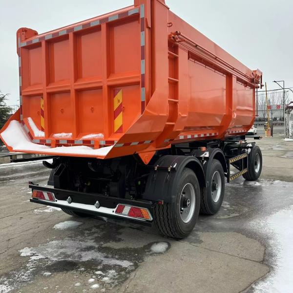 Reboque de 3 eixos com reboque completo A escolha ideal para o transporte de carga pesada
