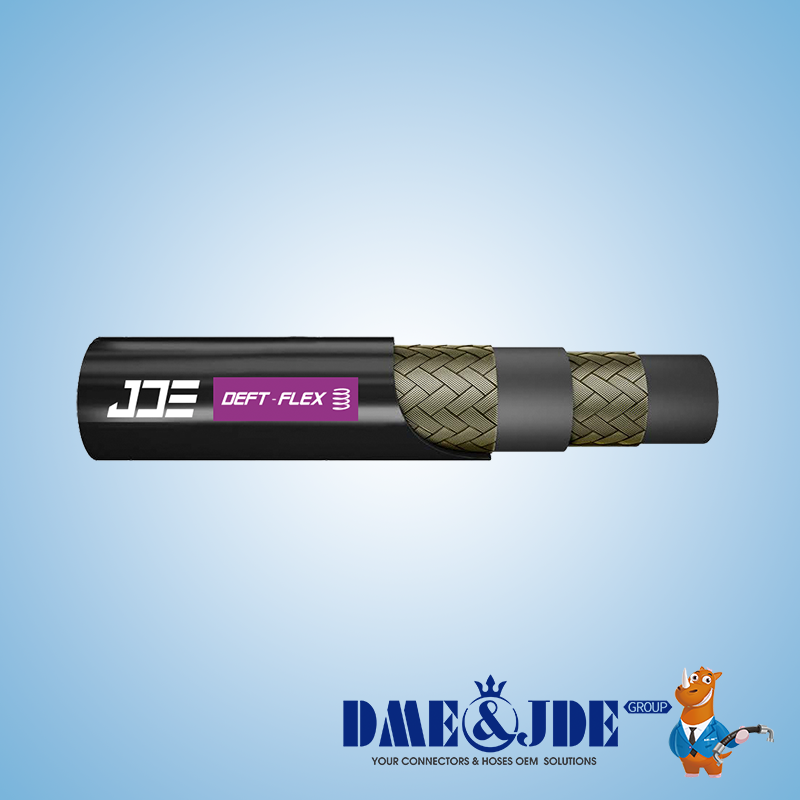 2SC Smooth Cover Hydraulic Hose Single Wire Braided 2 Layers