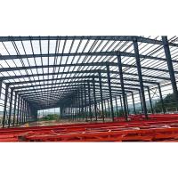 Fast Installation Prefab Steel Structure Car Showroom , Modern Steel Frame Office Building