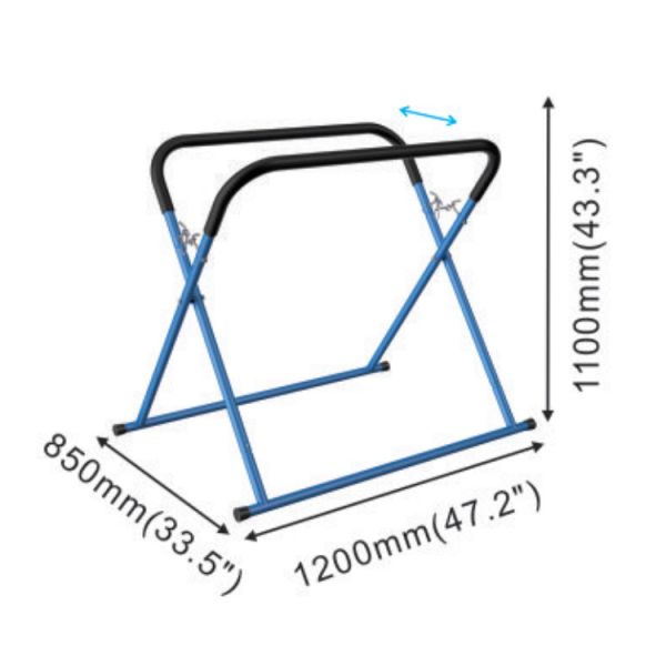 Синий металл Автомобильные стойки краски 10 кг Многофункциональная рама краски