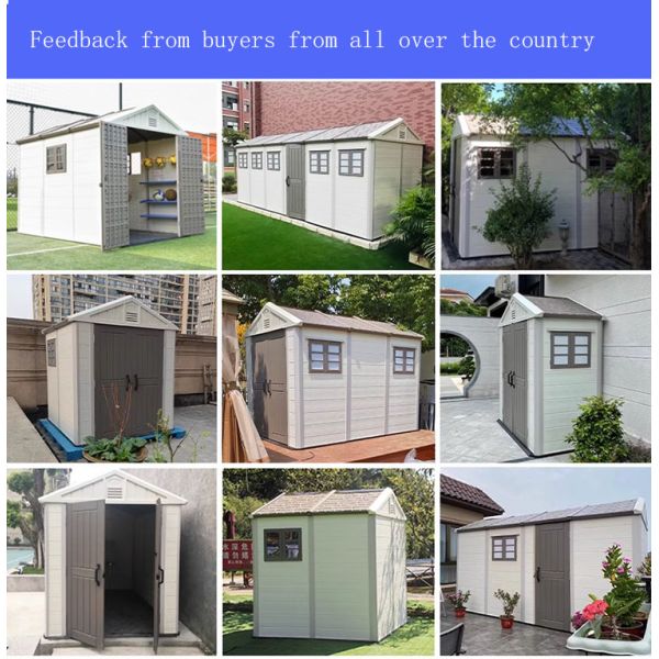 Removable Small Room for Steel Structure Outdoor Garden Simple Room Assembly Sundry Storage