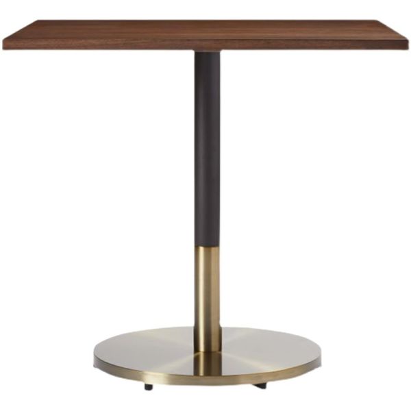 Мебель ресторана гостиницы ISO9001 800*700*750mm текстурировала деревянный квадратный обеденный стол