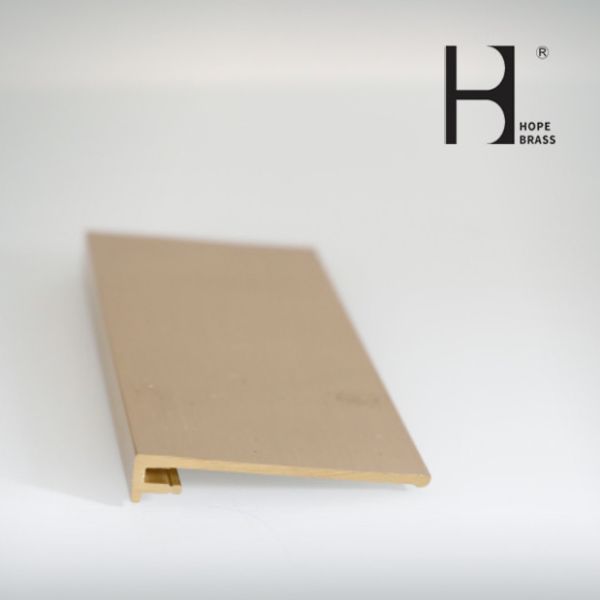 Golden Yellow Anti Fade Brass Pen Clip SGS Certification