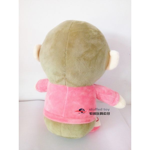 plush monkey red boys shoes hot toys for kids cheap china cartoon children holiday present new fashion Eu japanese model