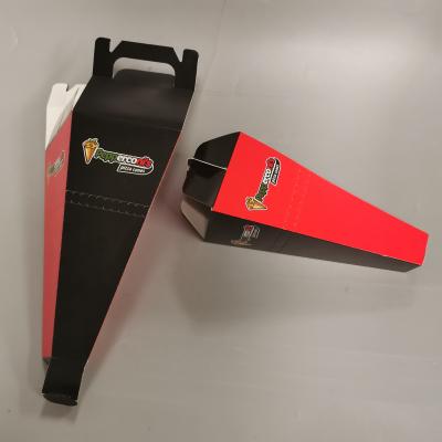 Custom Disposable Pizza Cone Box Take Away Fast Food Packaging Box