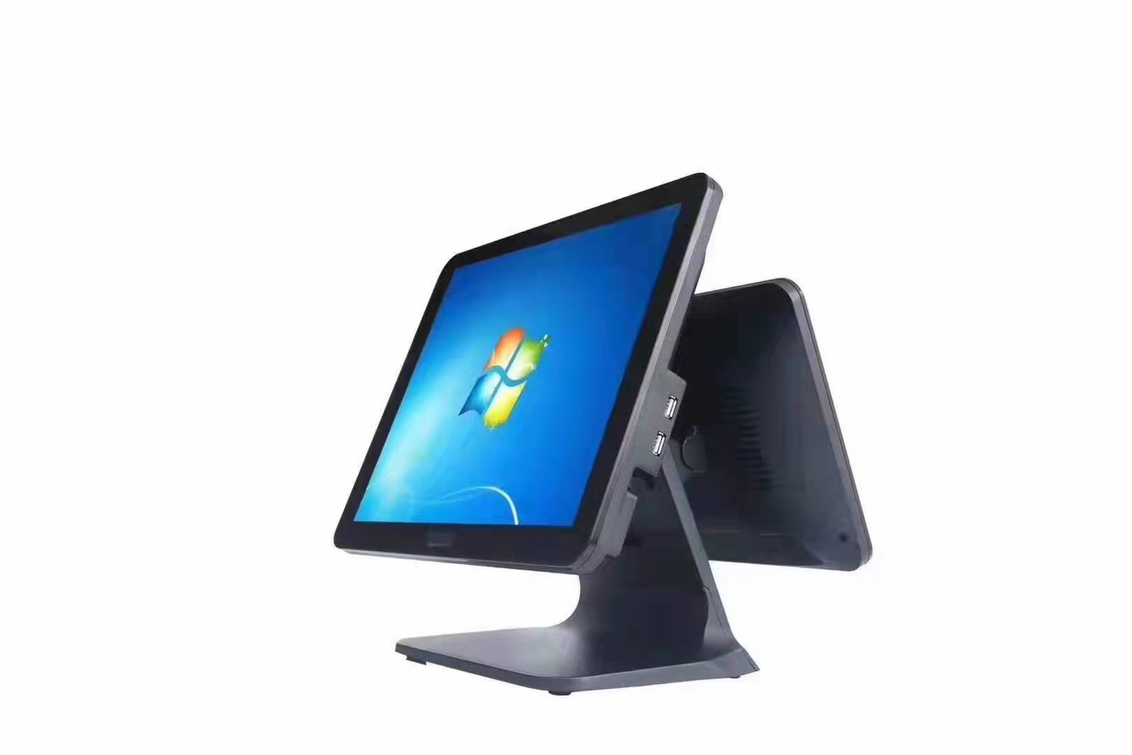 15.6 Inch Desktop Grocery Billing POS Scale Machine All In One VFD2x20 Display