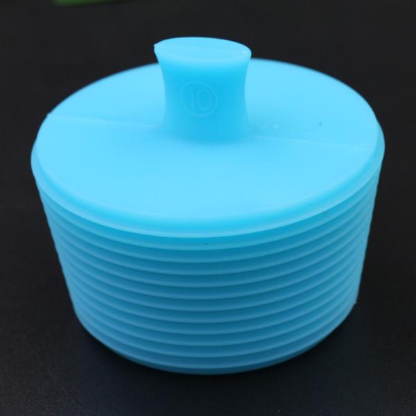 Blue Sealed Silicone Bottle Stopper Reusable Multipurpose Durable