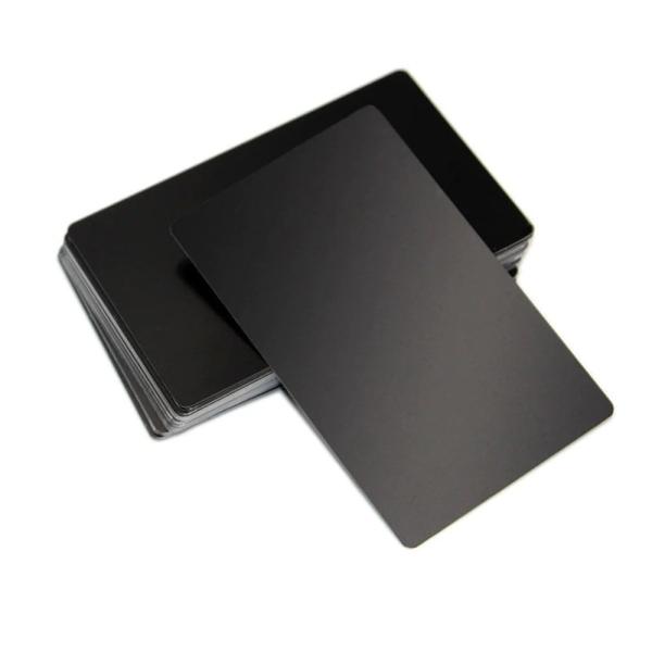 Laser Engraved Anodized Aluminum Business Cards Portable 0.5mm - 0.8mm Thickness