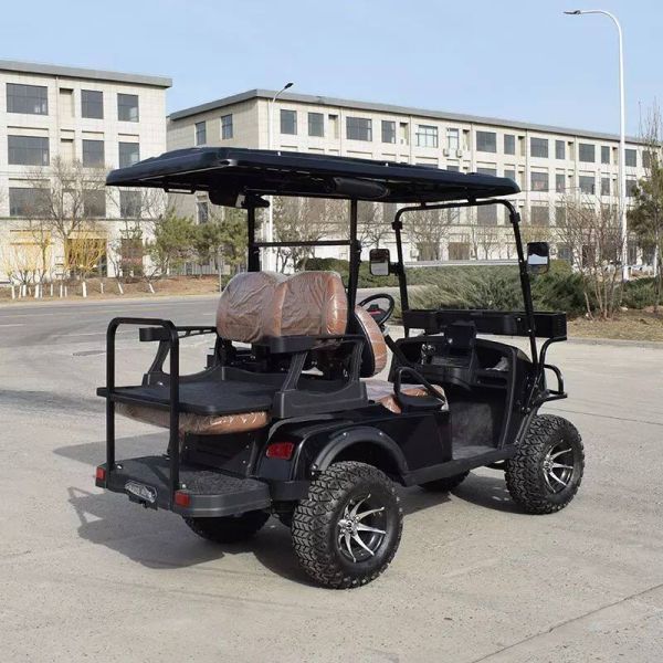 Voiture de golf à commande manuelle Mini Jeep 72V 5Kw électrique 4X4 Luxe au Vietnam Single 6 places