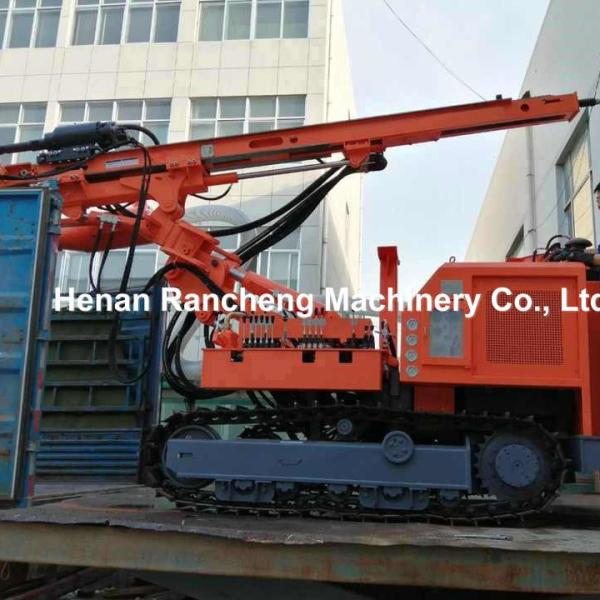 RC160Y Hydraulic Drilling Rig 80m DTH Air Drilling For Blasting Hole