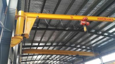 125g Wall Mounted Jib Crane With Electric Hoist Free Standing Low clearance