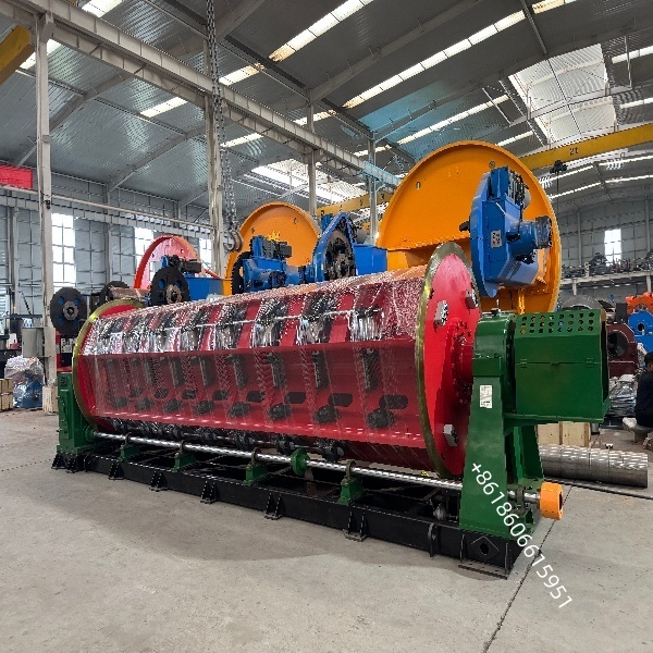 Uniform Tension Control Rigid Type Copper Wire Armoring Machine 630/24