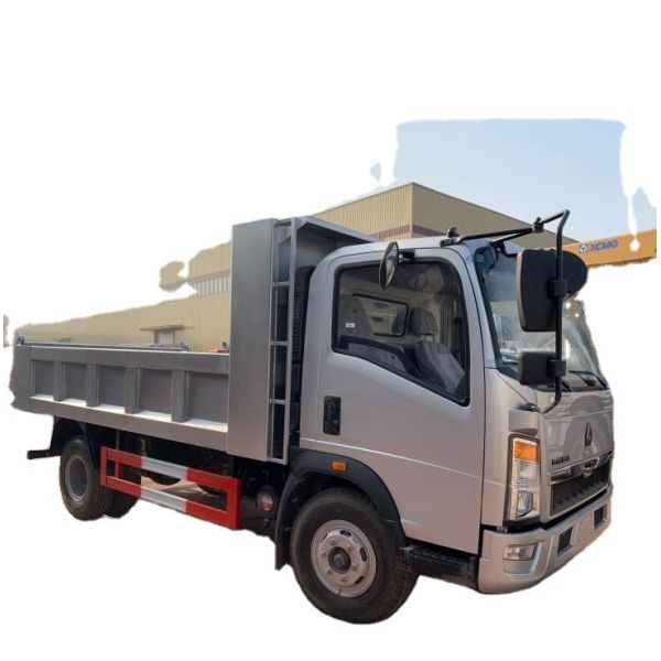 China 116 hp howo sand stone transport small tipper truck lorry 4X2 Euro 2 small