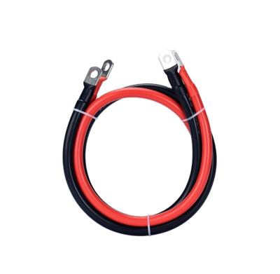 50mm2 High Temperature Silicone Wire 50cm 60cm Crimping Installation