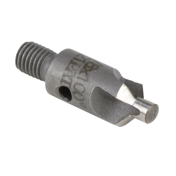 3 Flute 3/8 Inch Countersink Cutter With Integral #40 Pilot