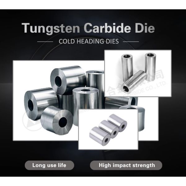 High Precision ML100 Grade Polished Tungsten Carbide Cold Heading Dies Punching Forging Dies Mold Bolts Nails Fasteners RIXIN