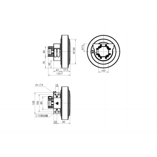 Custom Gear Speed Reducer Polyurethane Drive Wheel For AGV Robot