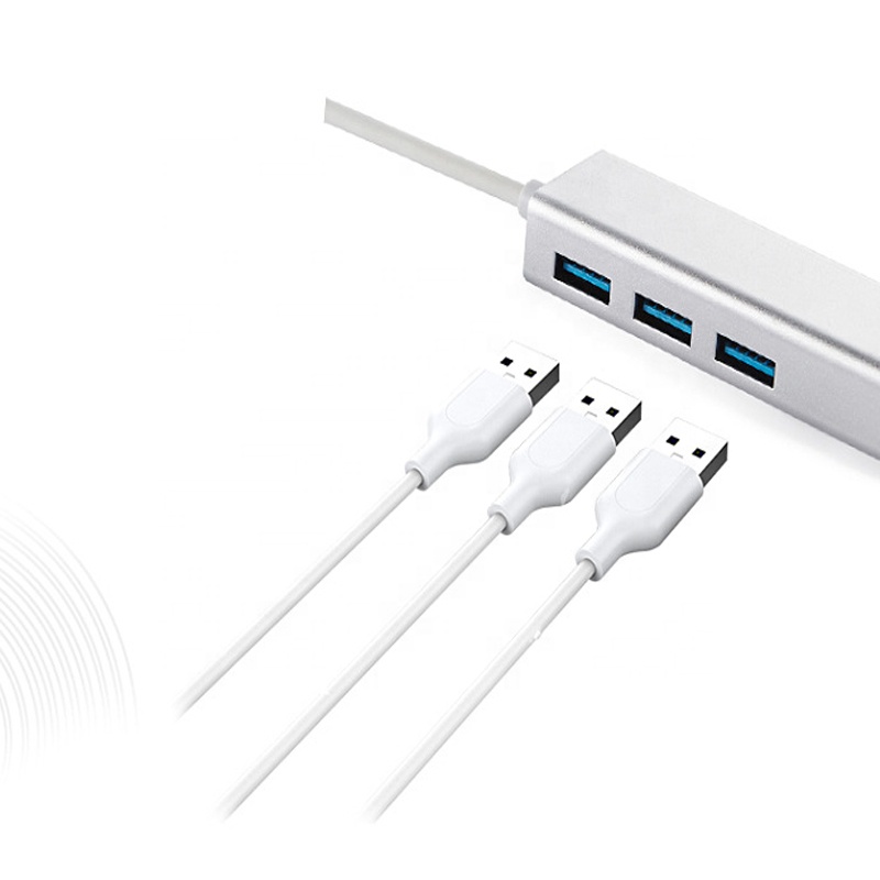 Tablet Desk Computer Aluminum Alloy Usb 3.0 Desktop Hub
