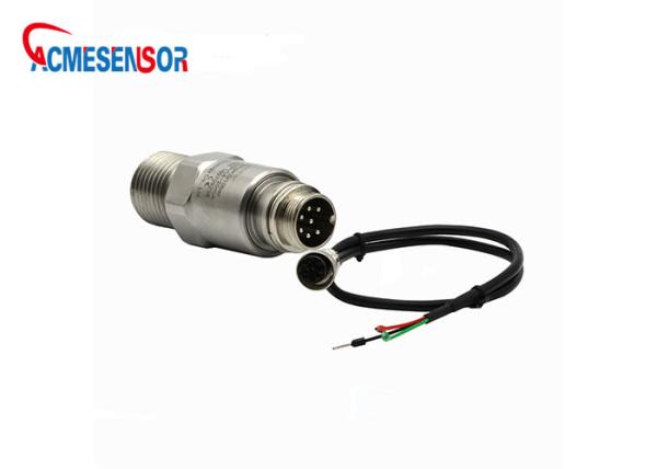 G1/4 Water Pressure Transmitter 12~36VDC 0.25%FS 60MPa 1Cr18Ni9Ti Stainless Steel