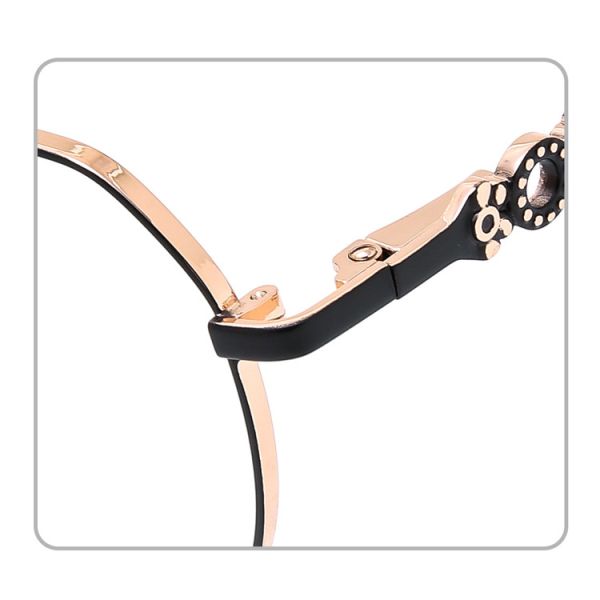 Eyeglasses оправы нержавеющей стали оптические половинные вокруг рамок зрелища