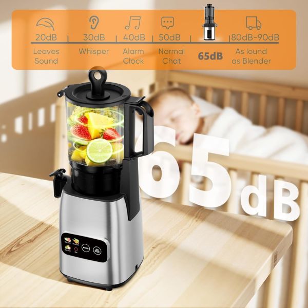 Larger Masticating Juicer Machines For Whole Vegetables Fruits , Cold Press Juicer Machines