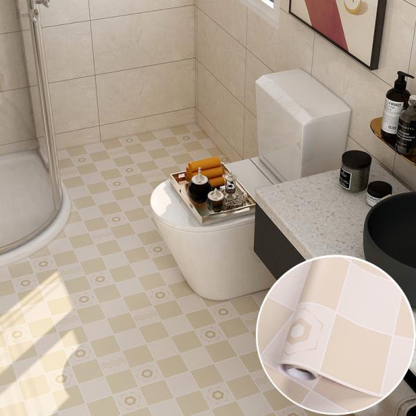Self Adhesive Waterproof Non Slip Floor Sticker for Bathroom and Kitchen