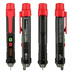 Verificador Handheld da tensão do modo duplo da sensibilidade, detector da tensão AC HT100