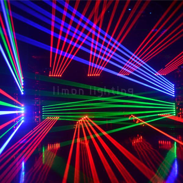 American Music Dj Equipment 6 Head RGB Laser Moving Bar Lights