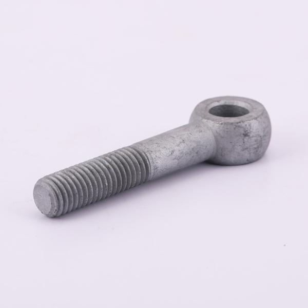 Parafusos de olho inoxidáveis de levantamento galvanizados do aço carbono dos parafusos de olho da dobradiça do gancho