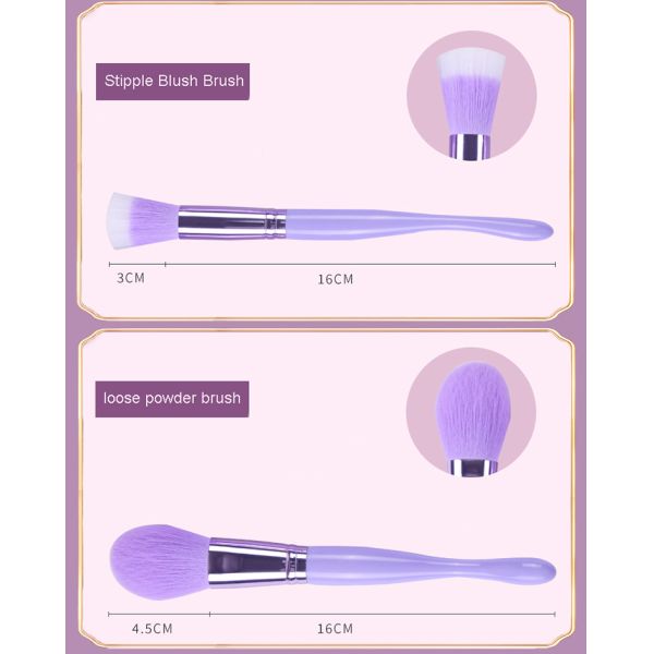 Loose Powder Combinations Brush Concealer Plastic Man Made Fiber