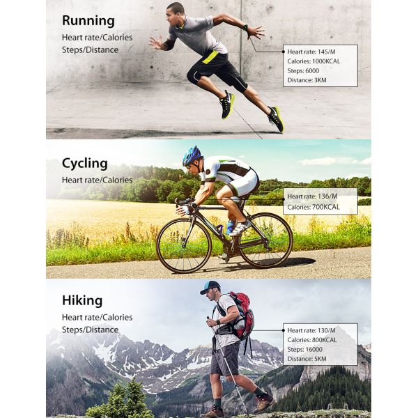 RTL8762 Smartwatch avec le capteur de température corporelle