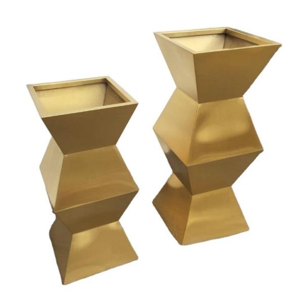 Urban garden decorative metal planters flower pot
