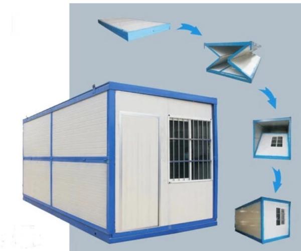 40ft Folding Container House For Social Housing Projects Easy To Install
