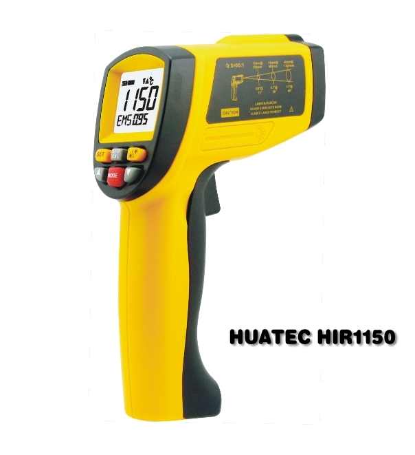 Handheld иК термометра лазера цифровая ультракрасная 1150 градусов Ceisius