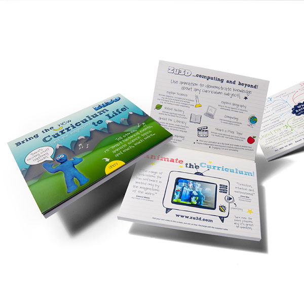 Hd Hardcover Video Brochure Card Charge Via USB Port For Christmas Gift