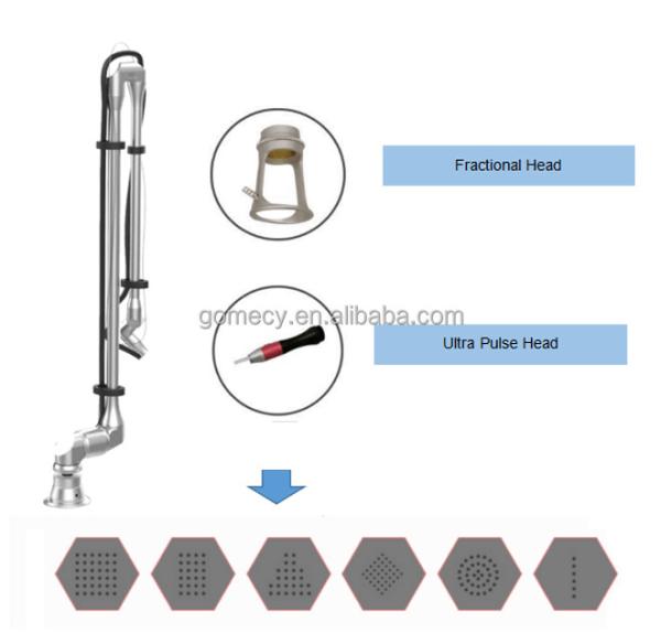 GOMECY 10600 Nm Wavelength 7 Hinged Joint Arm Co2 Laser Module With OEM ODM Service Acne Scar Removal Laser