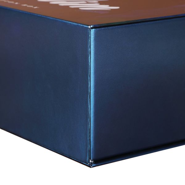 Custom Luxurious Flip Open Gift Boxes Pearl Perfume Bottle With Plastic Lining