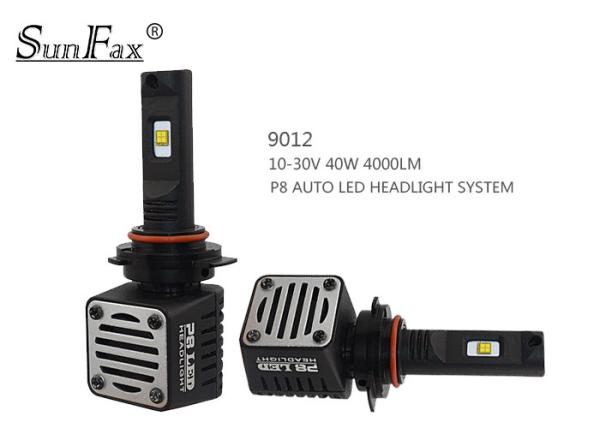 DC10 - 30V 40W Automotive LED Headlights H4 4000LM 6000k IP68 For Trucks