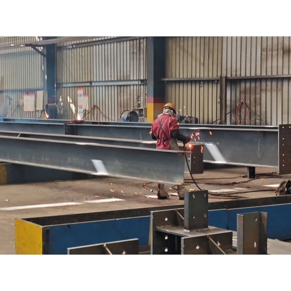 1000 Square Meter Prefabricated Ready Made Steel Structure Warehouse Building for Food Factory