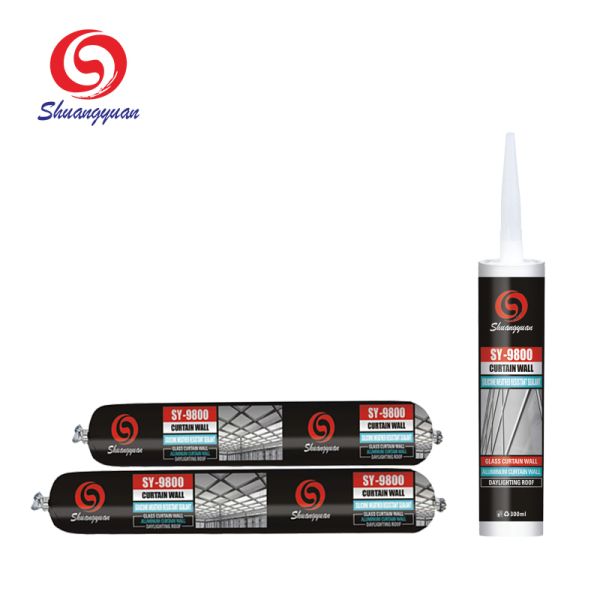 Weather Resistant Silicone Sealant Outdoor Window Silicone Caulk RoHS CE Certificated