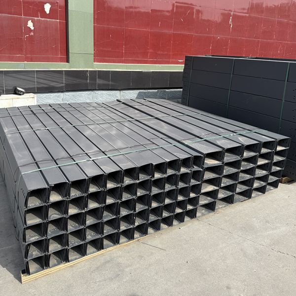 Bac à câbles en acier inoxydable perforé robuste et en aluminium, bac à câbles durable et résistant au feu