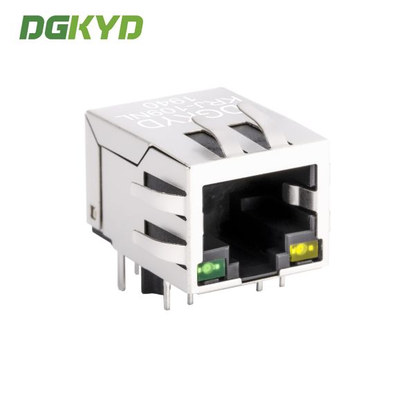 RJ45 connector 100Mbps filter network socket industrial Ethernet switch interface KRJ-109NL