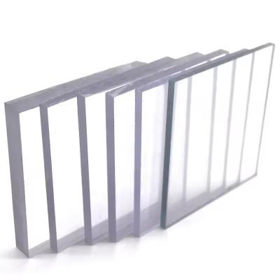 3mm 4mm 6mm 8mm 10mm transparent plastique solide Pc Polycarbonate feuille de toiture UV Polycarbonate plaque de toiture