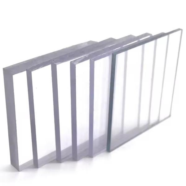 8 mm d'épaisseur feuille de polycarbonate solide en polycarbonate vierge à 100% pour la toiture