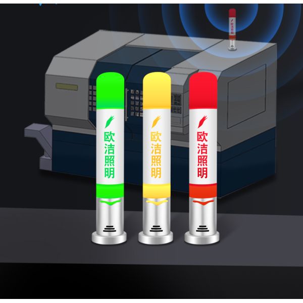 Luz de torre de señal de lámpara de torre de máquina personalizada tipo plegable tricolor